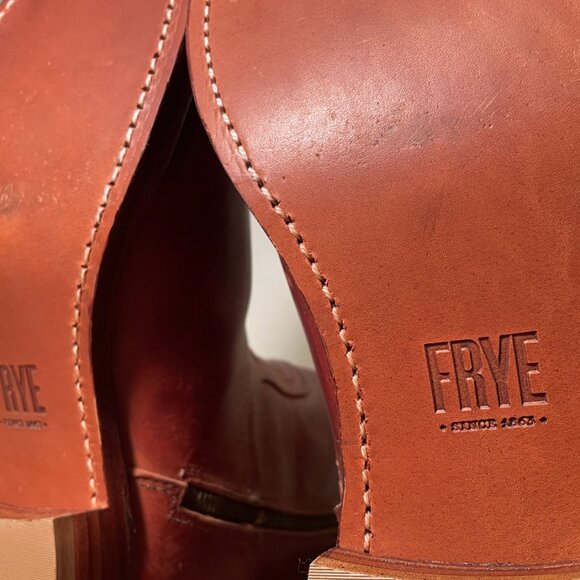 [SOLD] FRYE Campus Mid Calf Boot with Inside Zipper - Mens  Size: 9.5 - Picture 15 of 16
